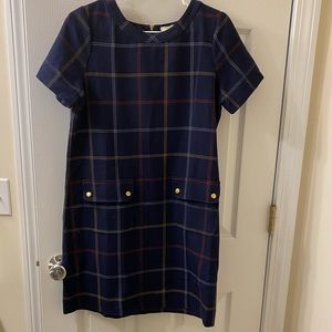 J Crew Plaid Dress